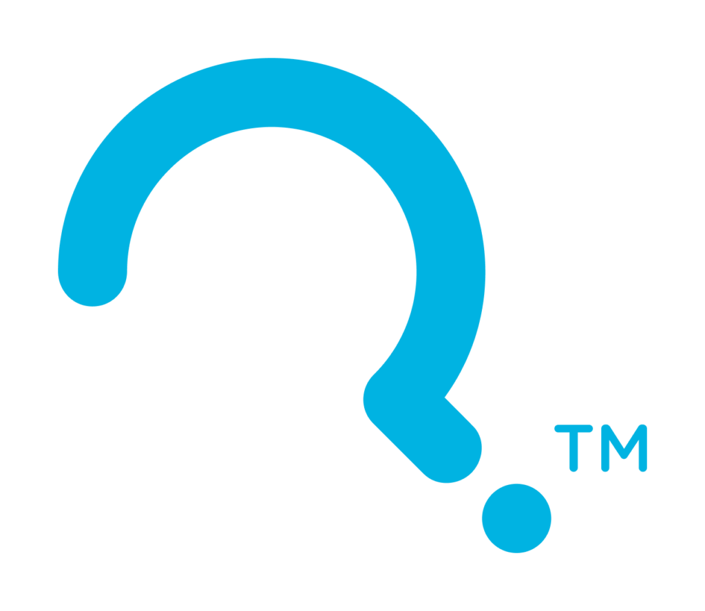 Logo Primary Icon Cyan & White
